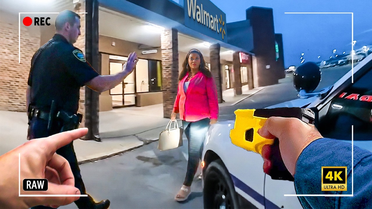 Woman Shoplifter Thought She Got Away With It—Police Move In | Walmart Shoplifter Arrest