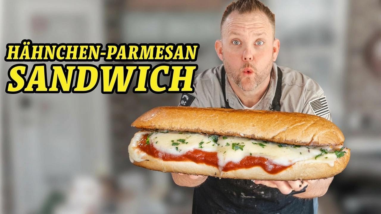 Chicken-Parmesan-Sandwiches: Das wird garantiert dein neues Lieblingsrezept!