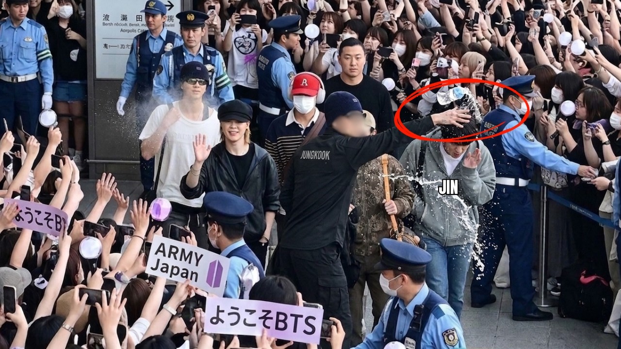 CHAOS in Tokyo! Jungkook Rushes to BTS's Jin's Protection When Things Suddenly Get Out of Control!