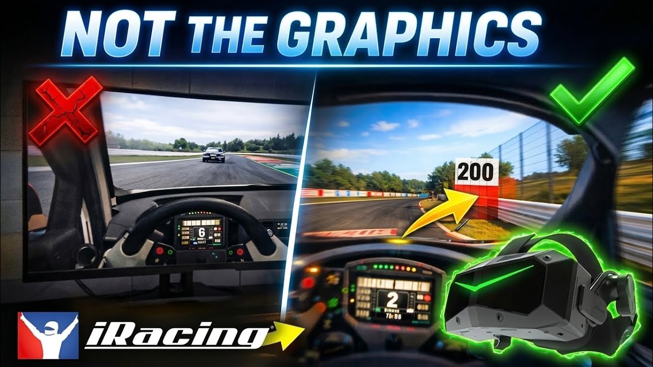 Why iRacing in VR feels completely different | It's not the graphics
