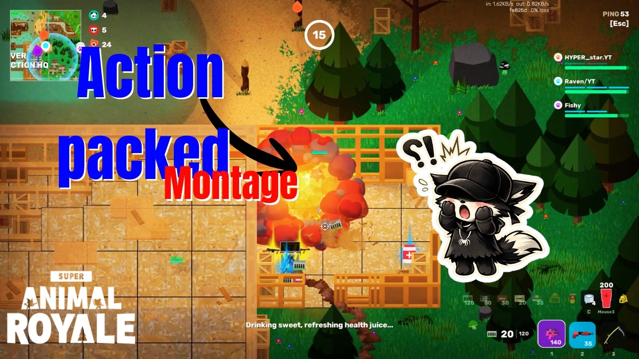 Action packed kill Montage ft @HYPER_star-yt  fishy