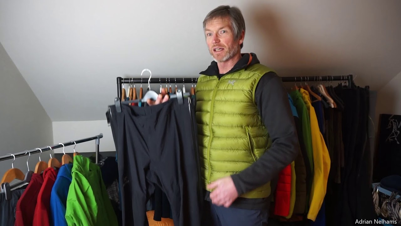 Clothing for summer alpine mountaineering