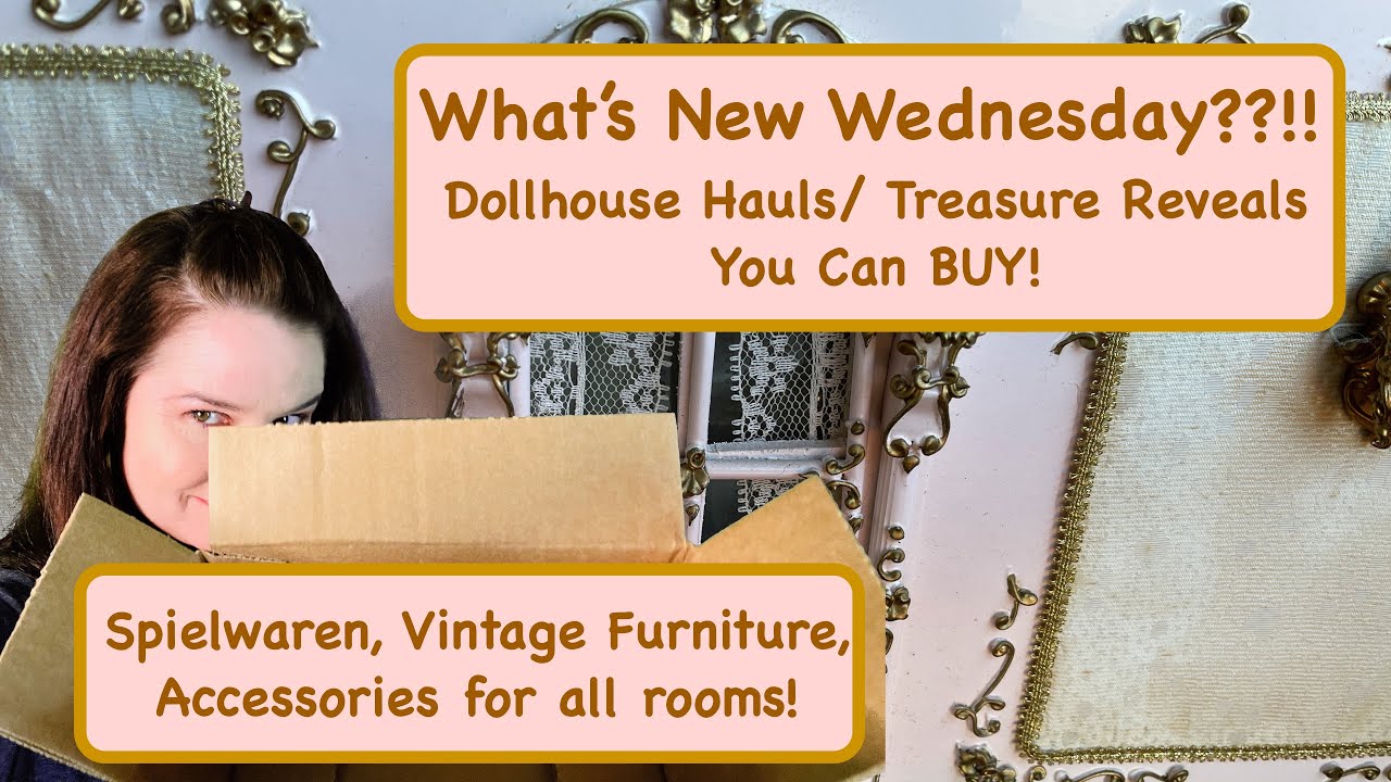 Amazing Vintage Dollhouse Haul Furniture Finds and Accessories!