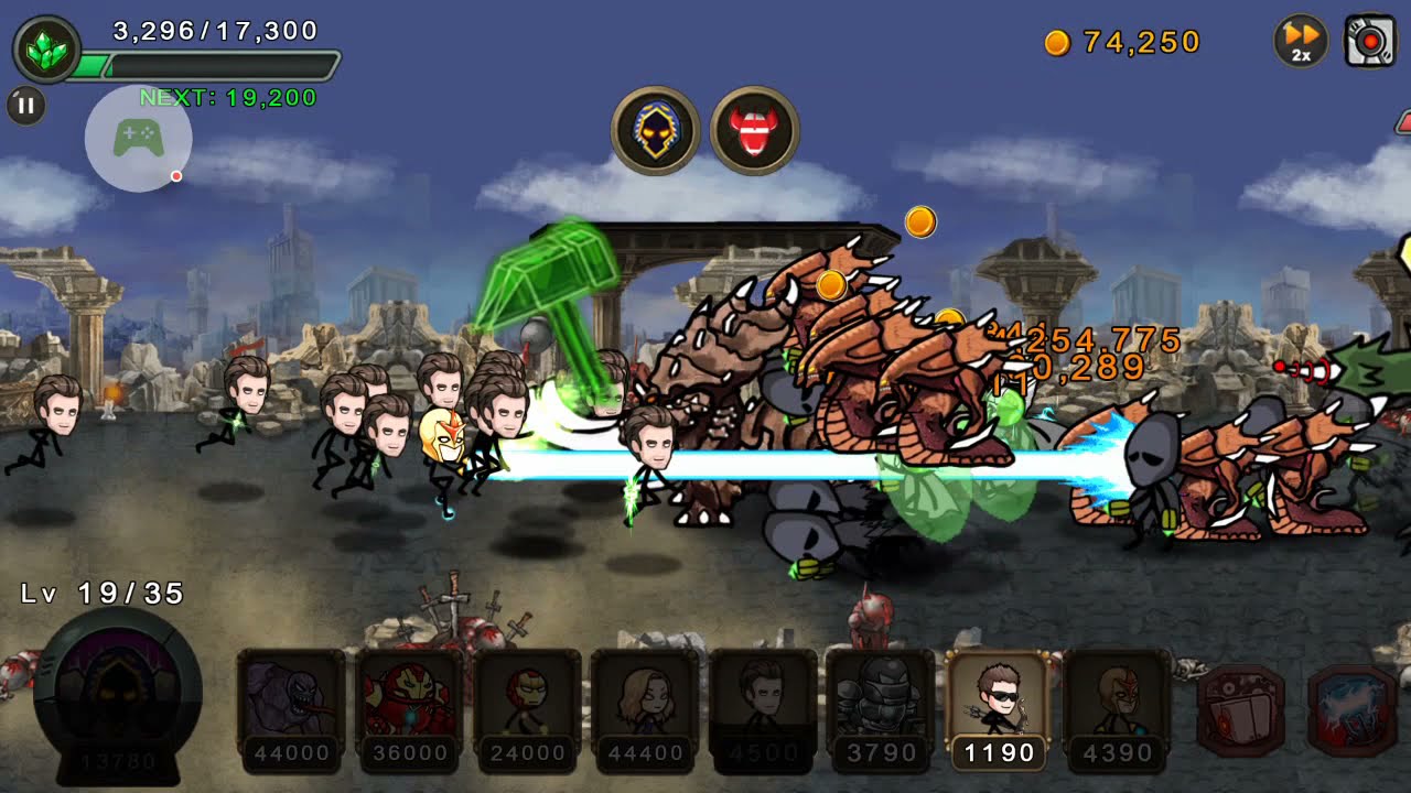 HERO WARS: Super Stickman Defense PVP, Best mobile strategy game in Jan. 2020.