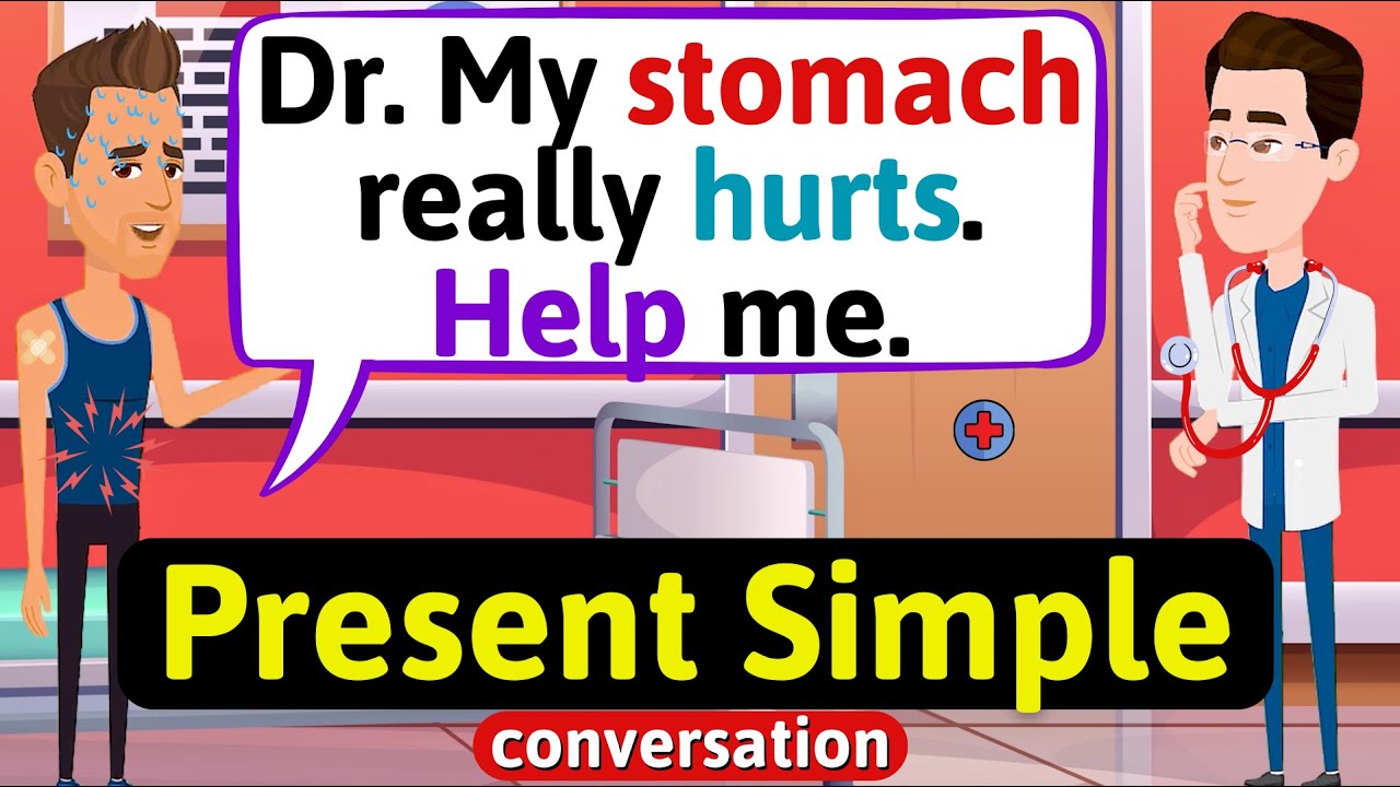 Present Simple conversation (Improve your English speaking skills) English Conversation Practice