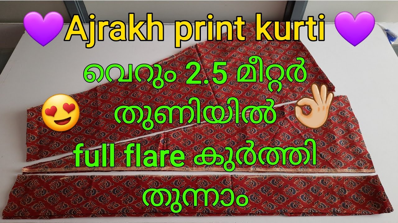 Full💜 flare kurti 🧡@OppamStitchings