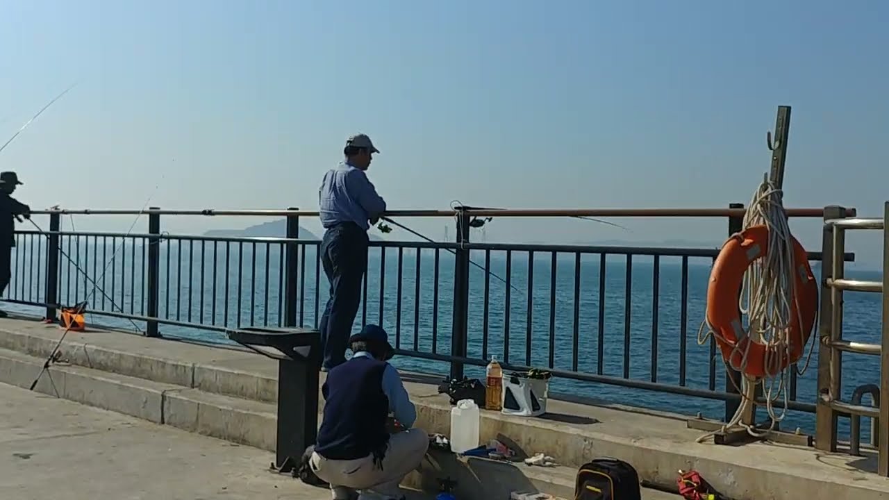 부산 가덕도 천성항 방파제 Busan Gadeokdo Cheonseong Port Breakwater