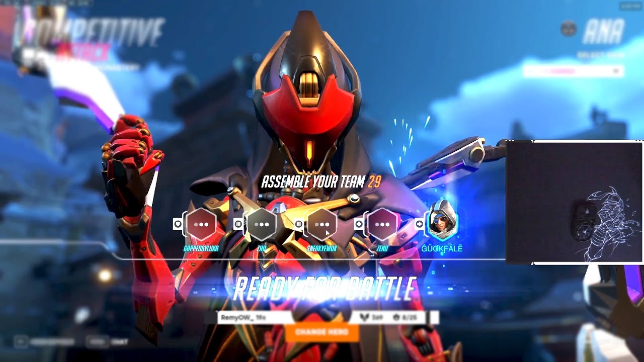 GALE RANK 23 ANA GOD - ROAD TO RANK 1! 18K HEAL! OVERWATCH 2 TOP 500 SEASON 6