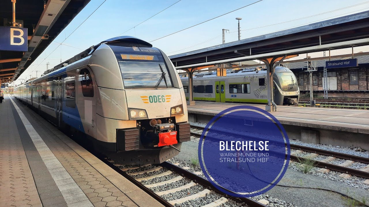Blechelse Warnemünde und Stralsund Hbf