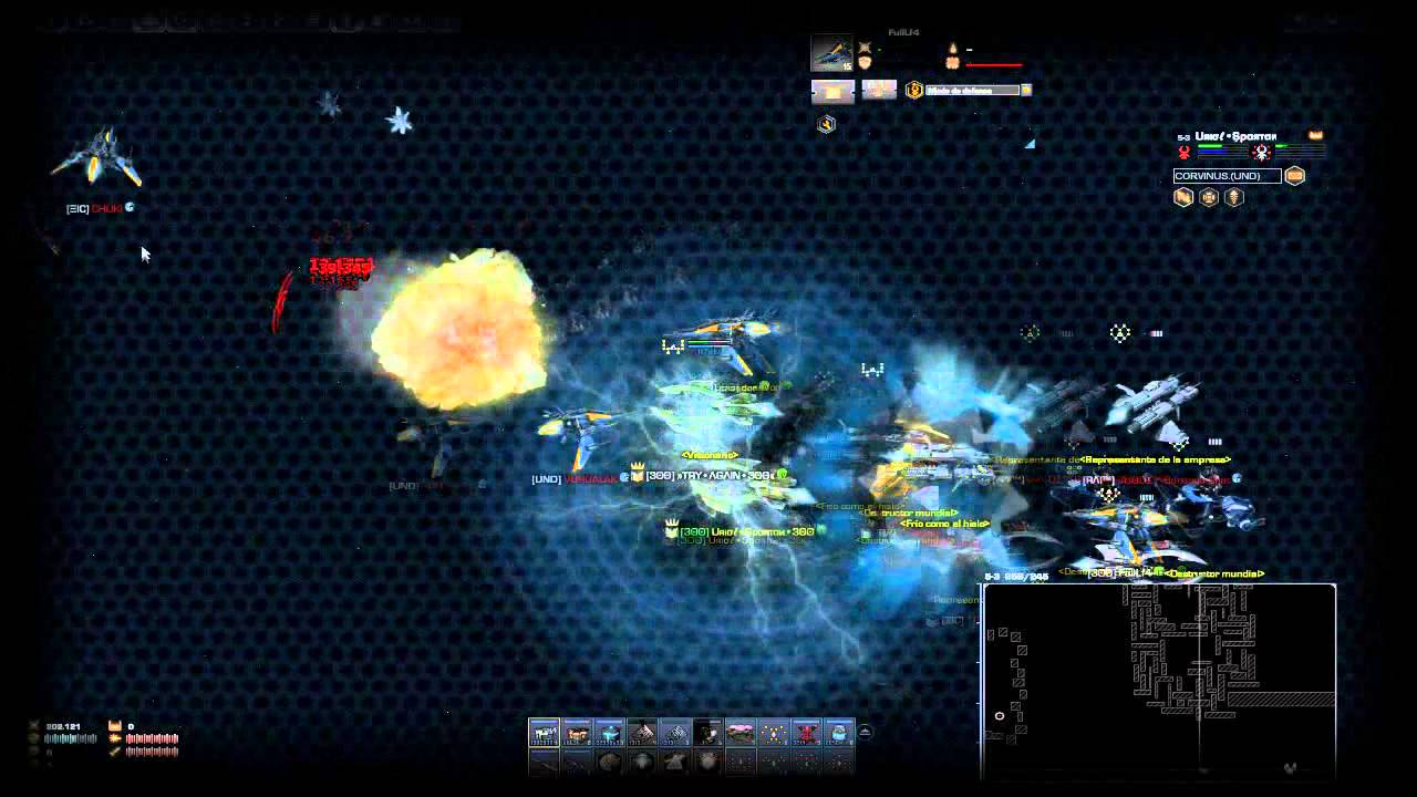 DarkOrbit- 300 IN ACTION
