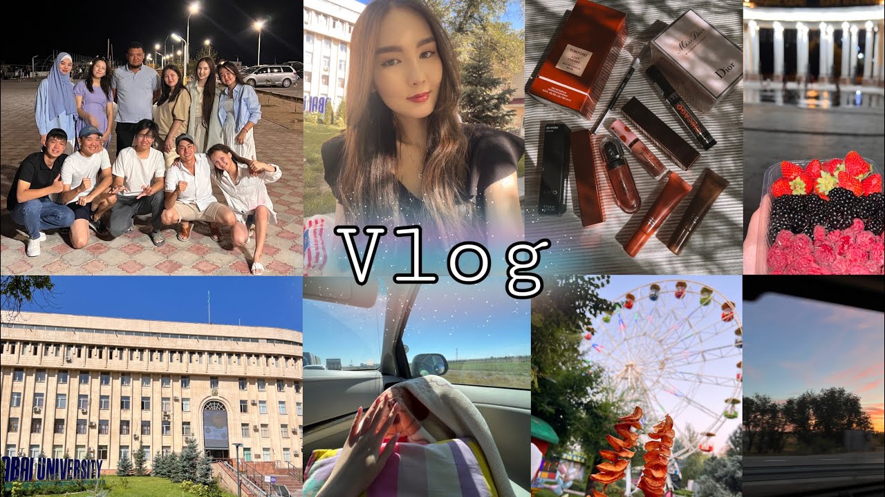 Vlog:unpacking🛍️/Алматыға жолға🚘/Универ❔/Zarina