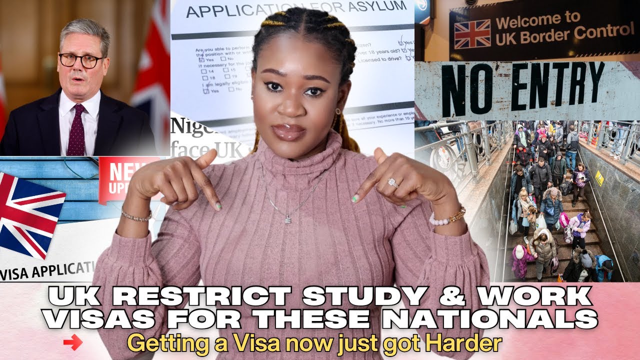 UK to Restrict Study & Work Visas for These Countries Over Asylum Abuse &ndash; New UK Visa Crackdown 2025
