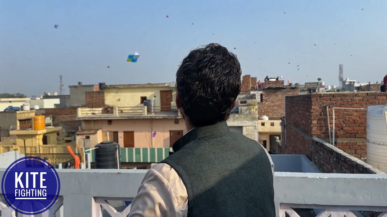 Kite Fighting 🔥नेता जी  की तूफ़ानी पतंगबाज़ी 😱Kite Flying 😂kite lover
