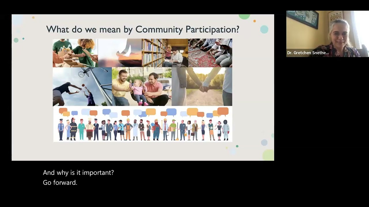 Stories of Possibilities: Sharing Community Participation Stories - 2023 August session
