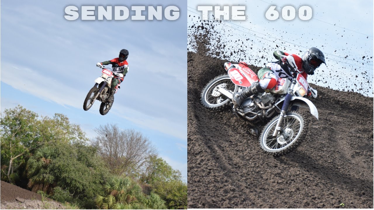 Hitting triples on the XR600R