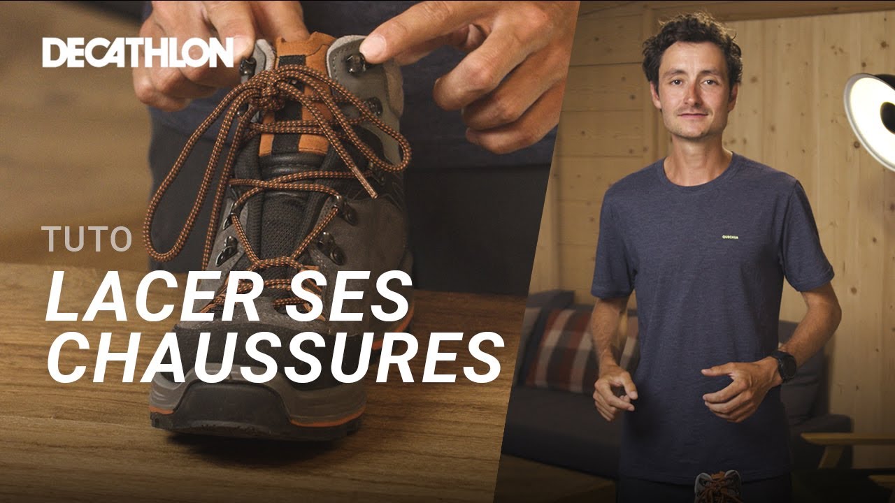 TUTO - Bien lacer ses chaussures de randonnée 🥾 | Decathlon