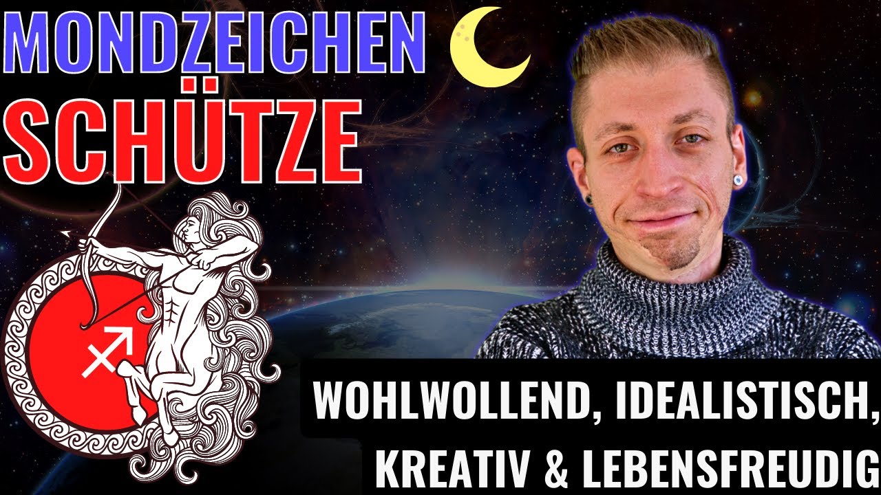 ♐️🏹 Mondzeichen Schütze - Abenteuer & Weisheit - Gefühle & Bedürfnisse