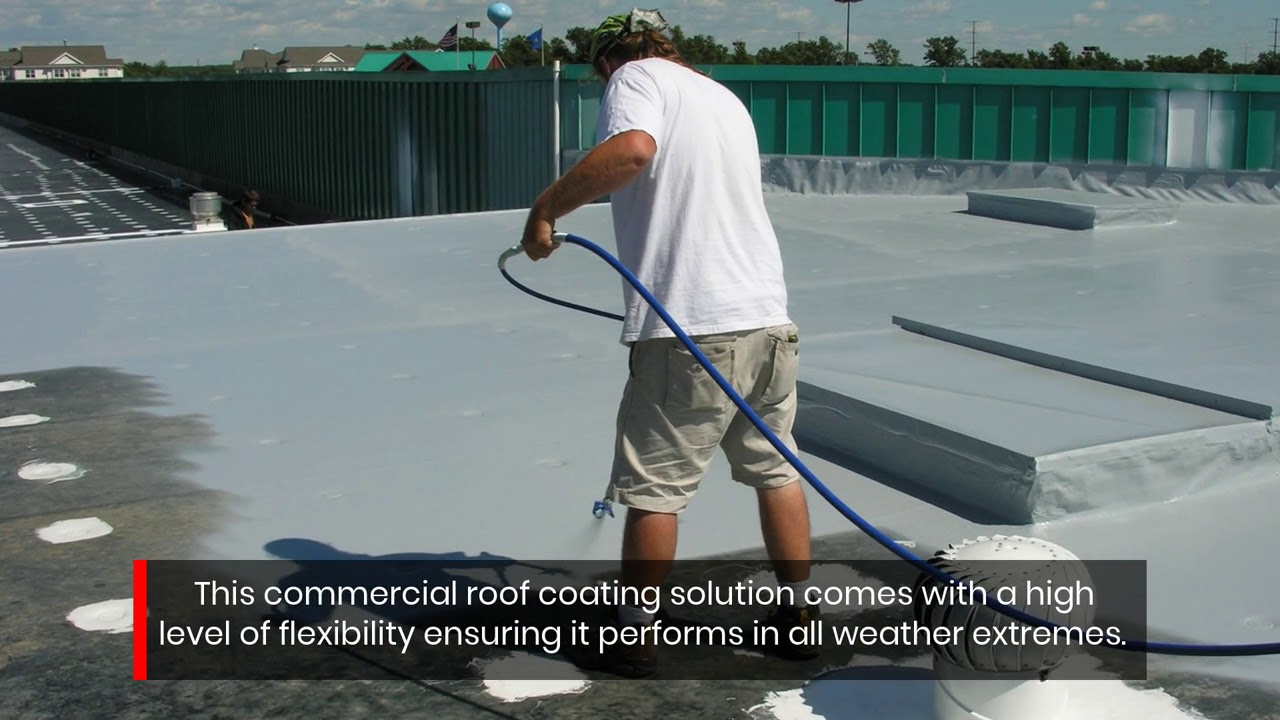 EPDM Roof Repair Using SEBS Fluid Applied Coating