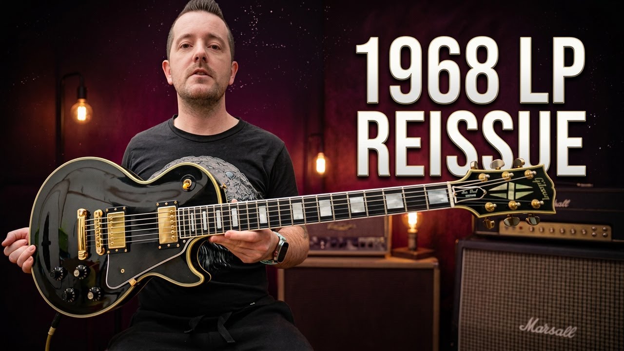 Checking out a Gibson Les Paul Custom Shop 1968 Reissue