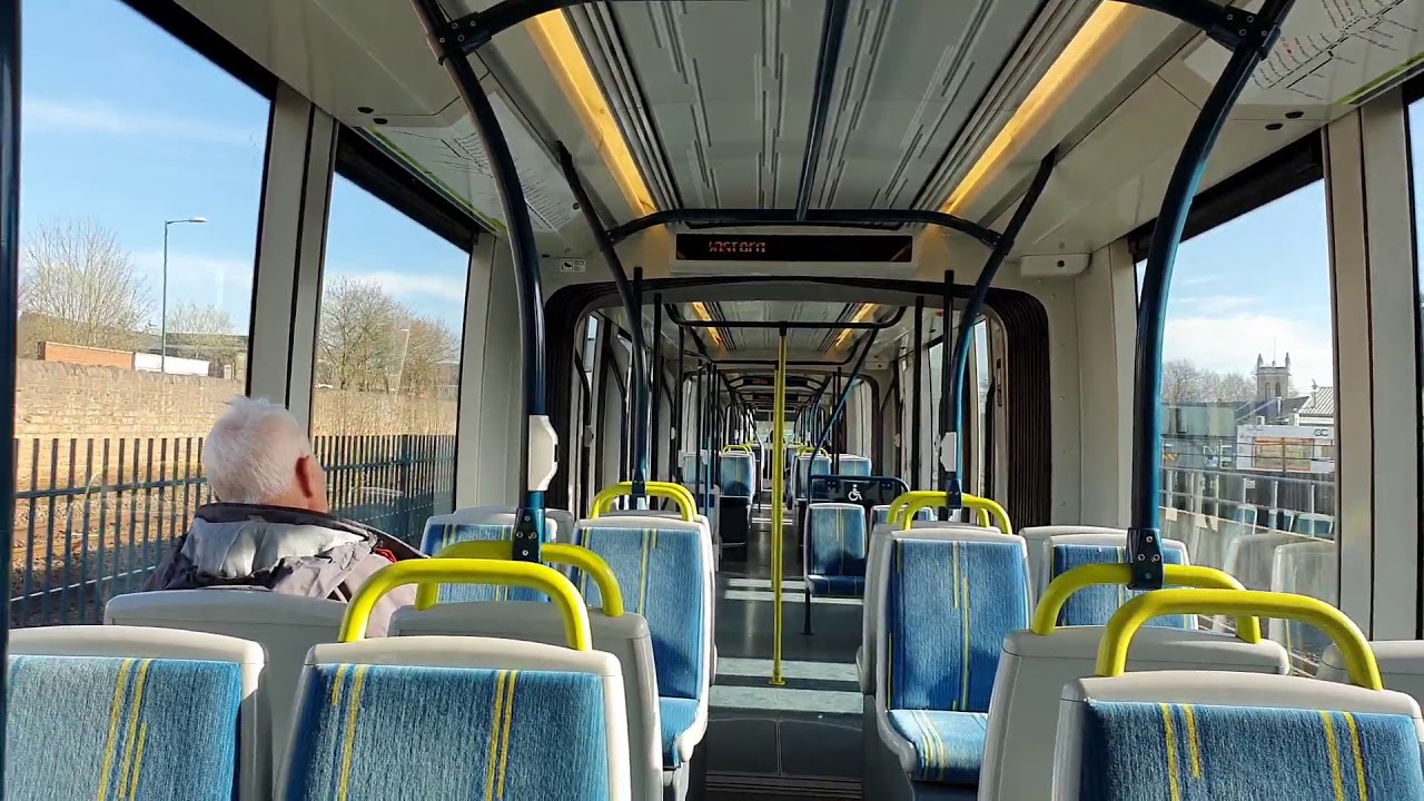 Nottingham Express Transit 230 Tram Ride