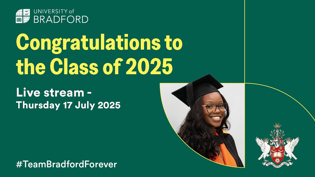 Summer Graduations 2025 -  Thursday 17th July 2025