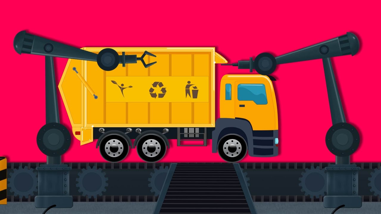 Toy Factory | Garbage Truck | Car Garage | kids video | kids toy factory videos for children