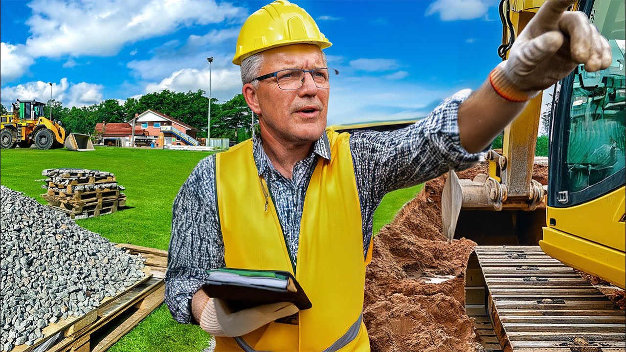 GROßER ARBEITSEINSATZ: Platzwart Udo und die Baustelle des Grauens 🏗️🚜