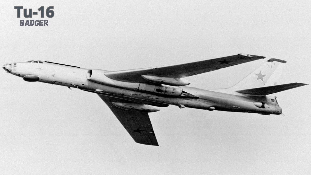 Tu-16 Badger: O Primeiro Bombardeiro Estratégico a Jato da URSS!