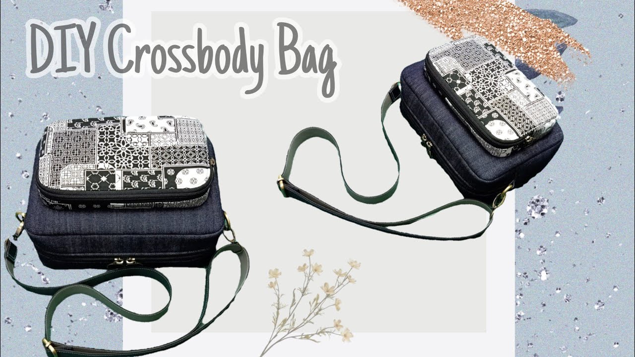 DIY Cara Membuat Tas/Crossbody Bag Tutorial