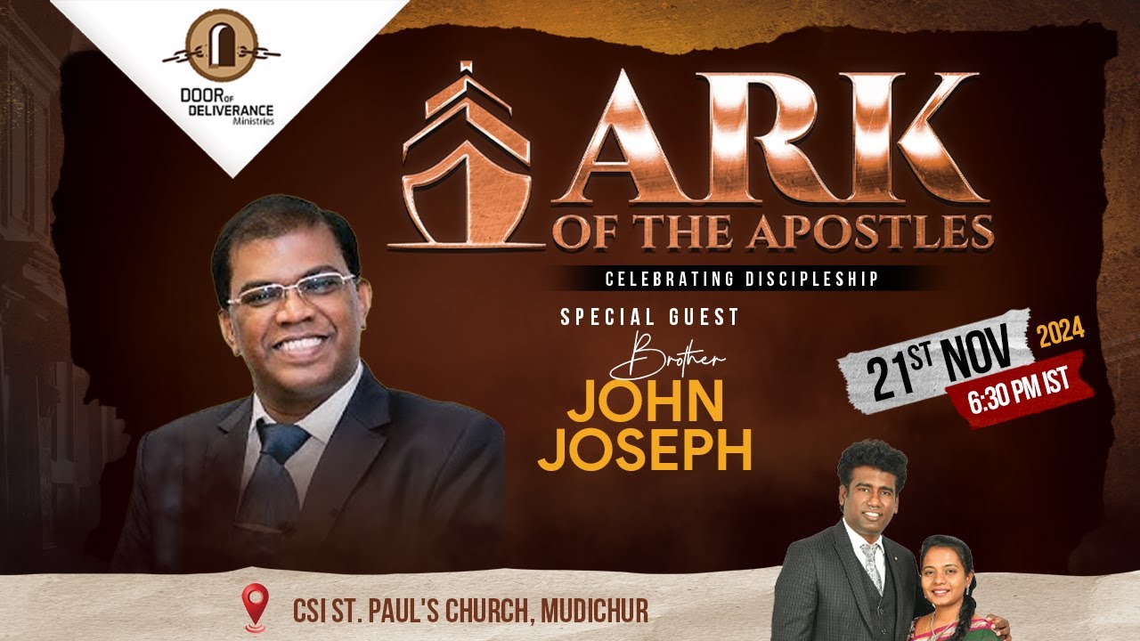 ARK 2024 | DAY 11 |BRO.JOHN JOSEPH | EVA. DAVID VIJAYAKANTH | DR. JACINTH DAVID| 21-11-2024