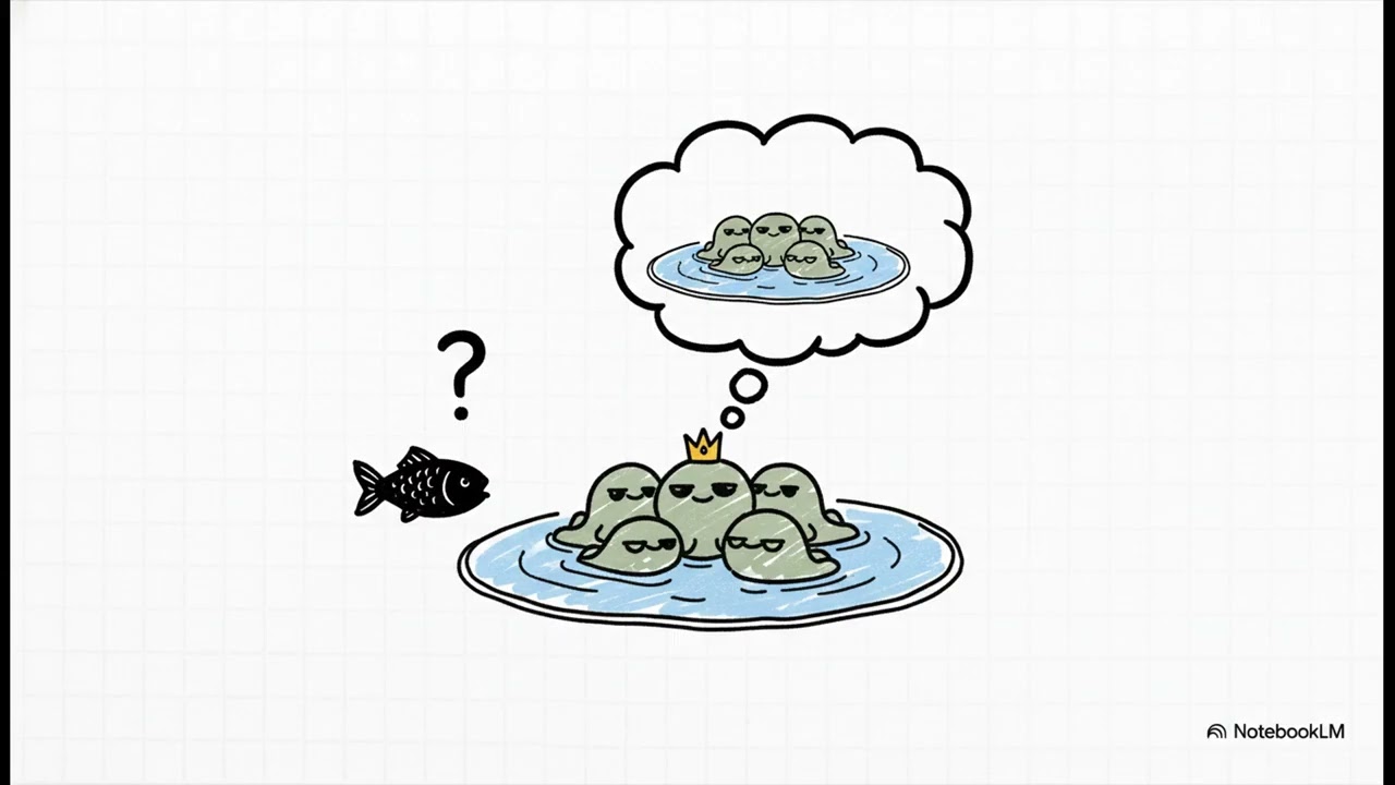 The Cognitive Architecture of Exploration in The Little Black Fish