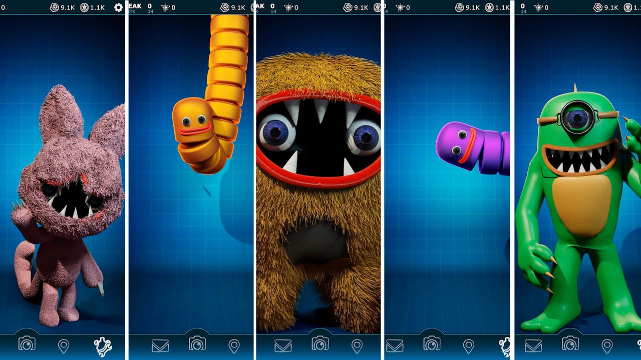 FNAF AR: Joyville Characters Workshop Animations