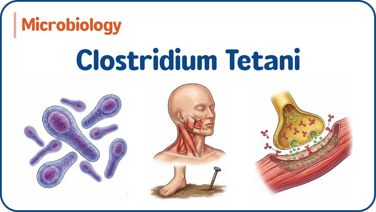 13. Clostridium Tetani 🦠 Патогенез столбняка и механизм действия токсина | USMLE & NEET-PG
