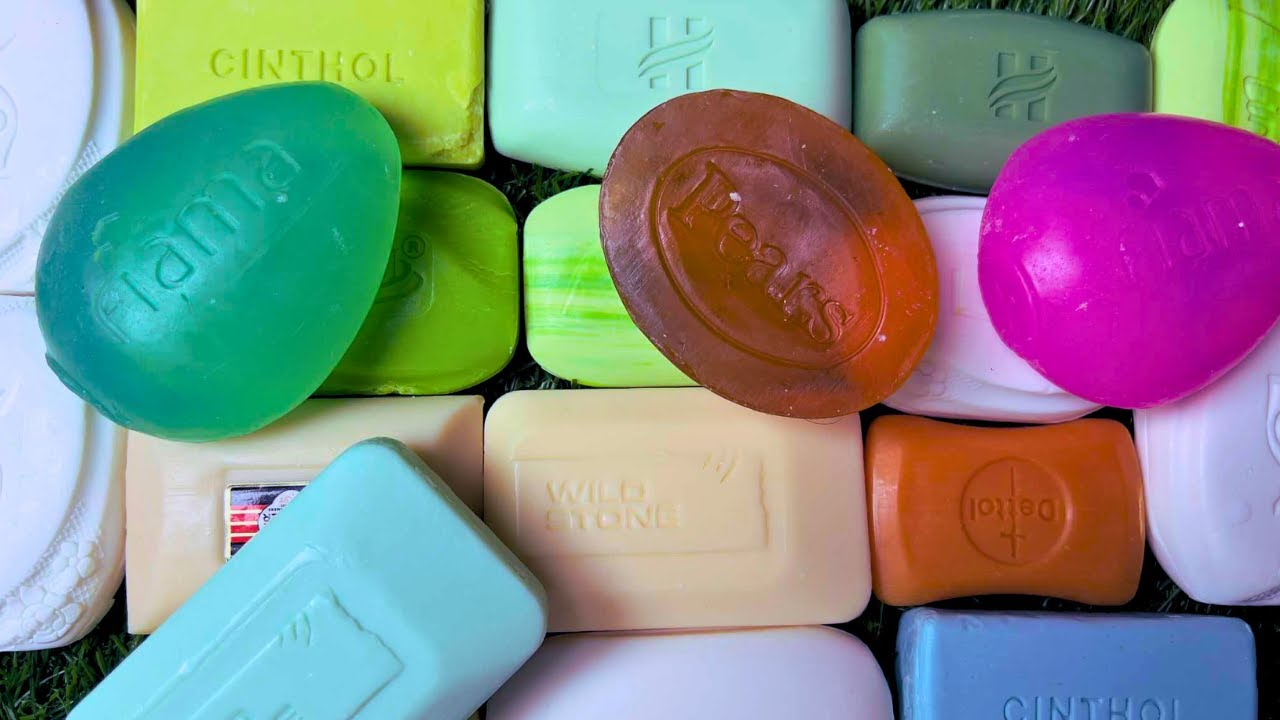 Soap & Foam Cube Sounds ASMR | 泡音 + 石鹸キューブ | Oddly Satisfying, No Talking | 石鹸開封 , 音フェチ