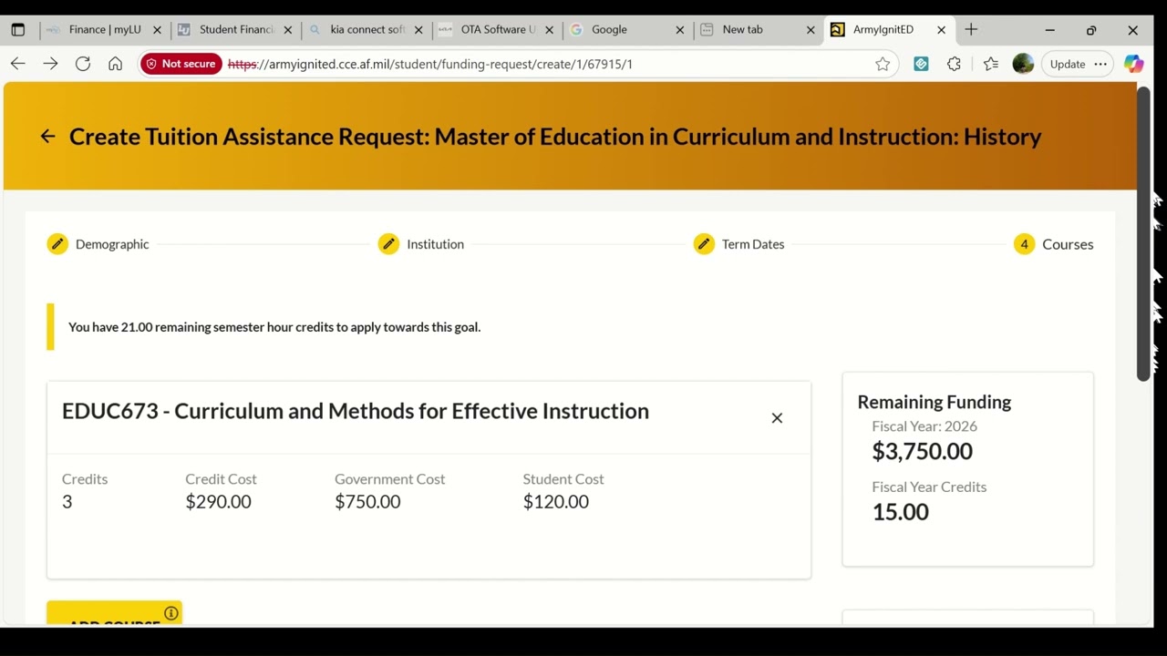 #DIY : Army Edition: How to Request Tuition Assistance (TA)