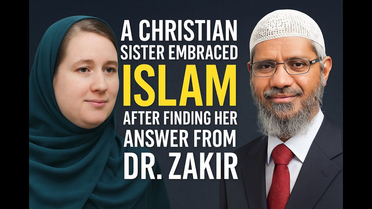 A young Christian sister embraced Islam after finding her answer from Dr. Zakir I Real Stories786