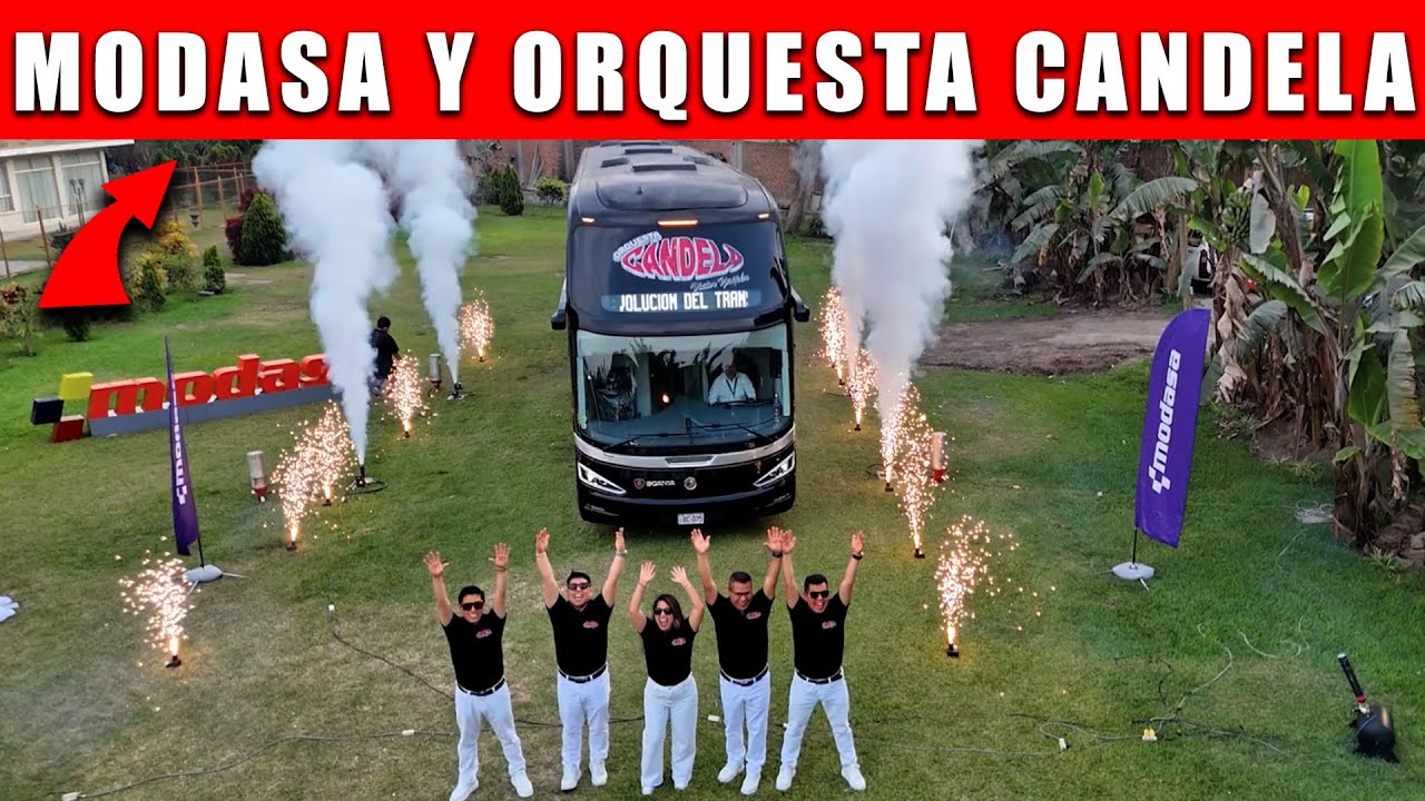 MODASA ZEUS 5 y Orquesta 'CANDELA' juntos por todo el Perú