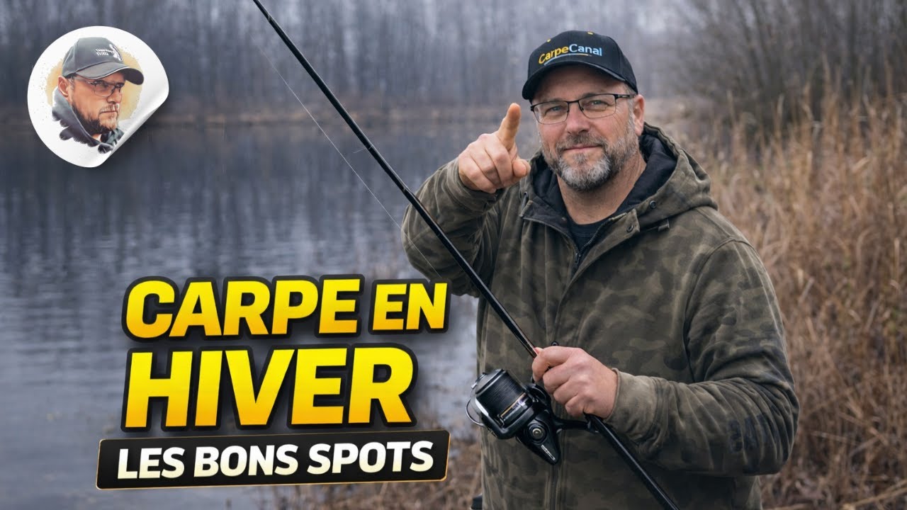 P&ecirc;che en hiver : trouver les carpes et d&eacute;clencher des touches
