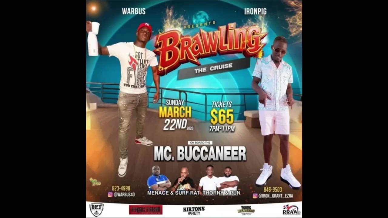 SURF RAT - WARBUS & IRON PIG - BRAWLING THE CRUISE PROMO (MARCH 22ND 2026)