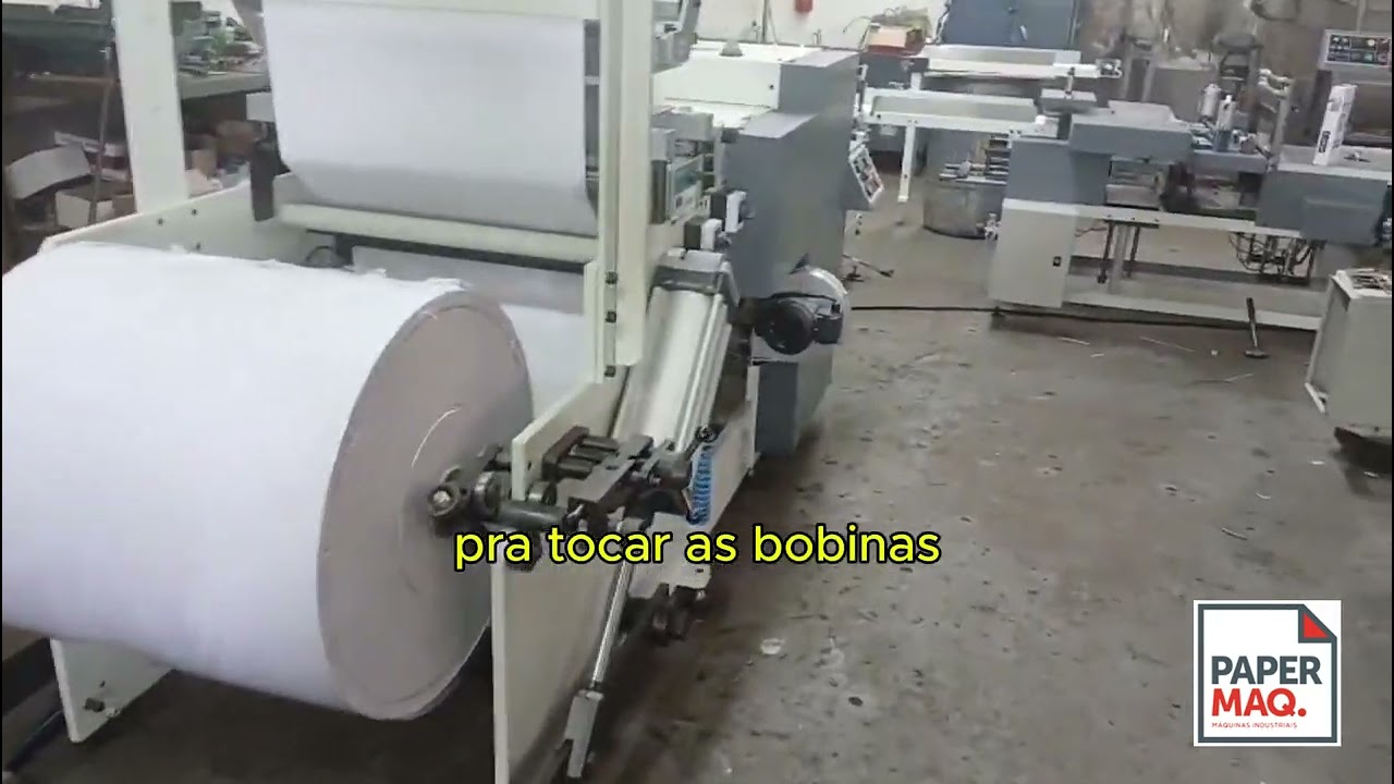 Máquina automática de corte e embalagem de papel A4 | Até 9 resmas por minuto