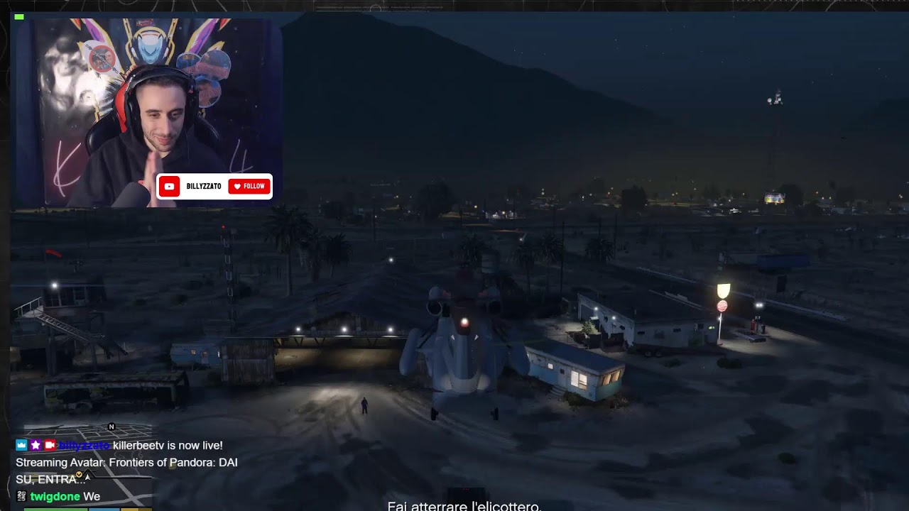 Live streaming di Billy