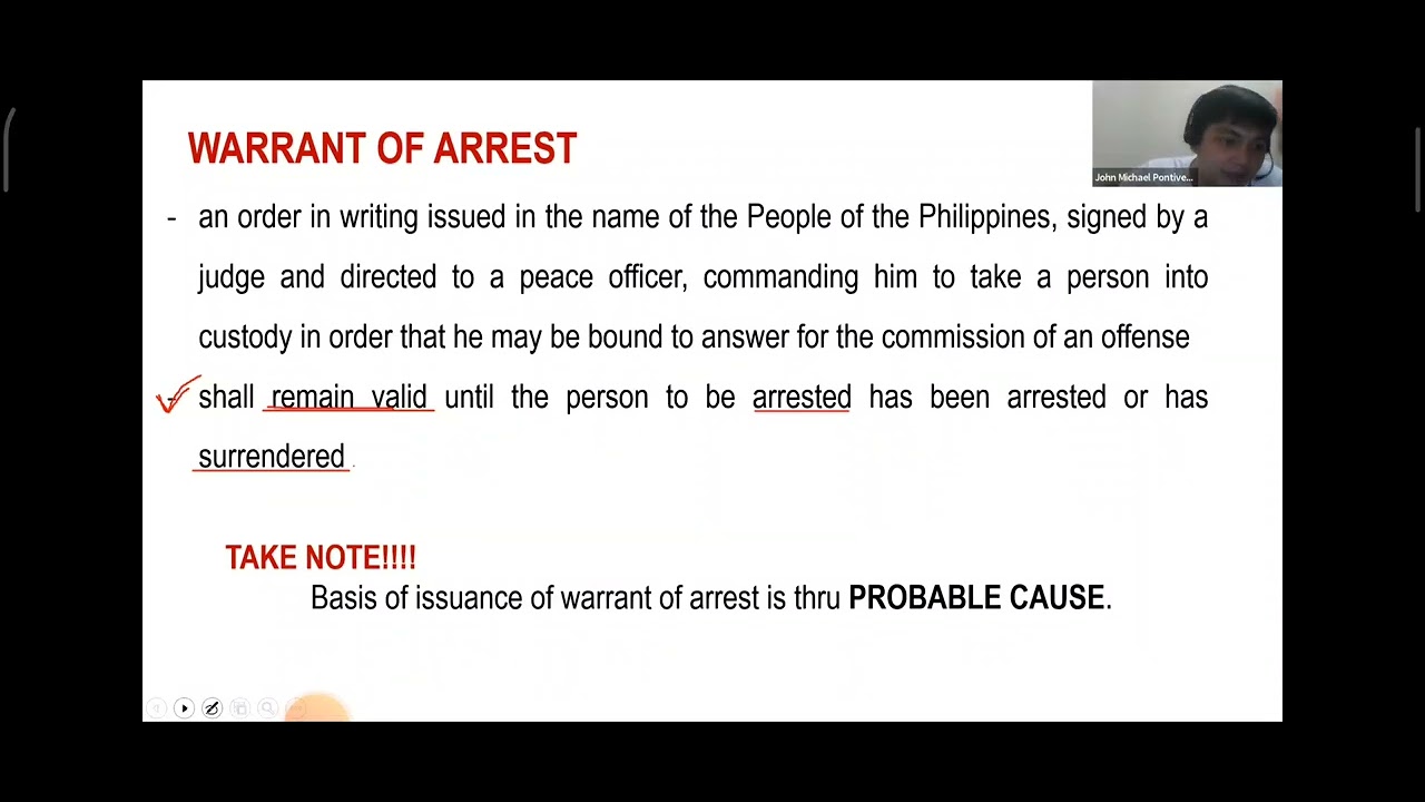 Criminal Apprehension