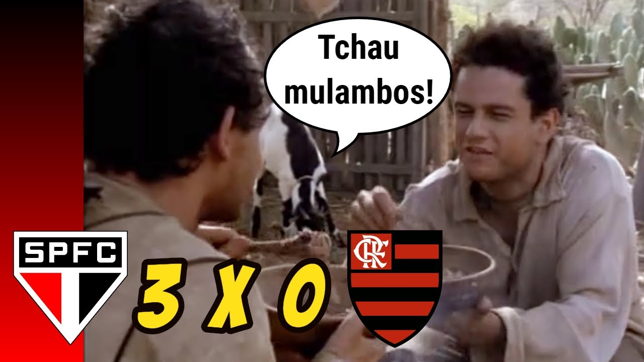 Massacre do São Paulo no Flamengo | Chicó e João Grilo comentam | São Paulo 3 x 0 Flamengo