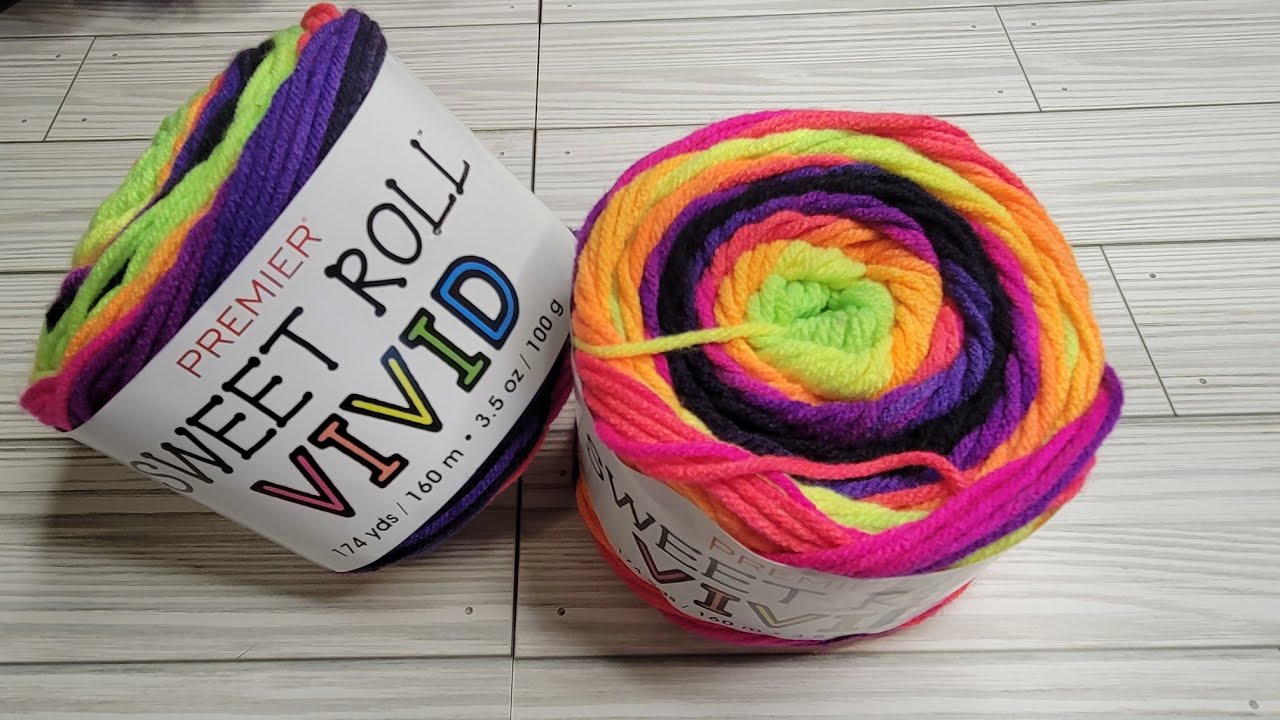 PYOW Sweet Roll Vivid! NEW YARN ALERT
