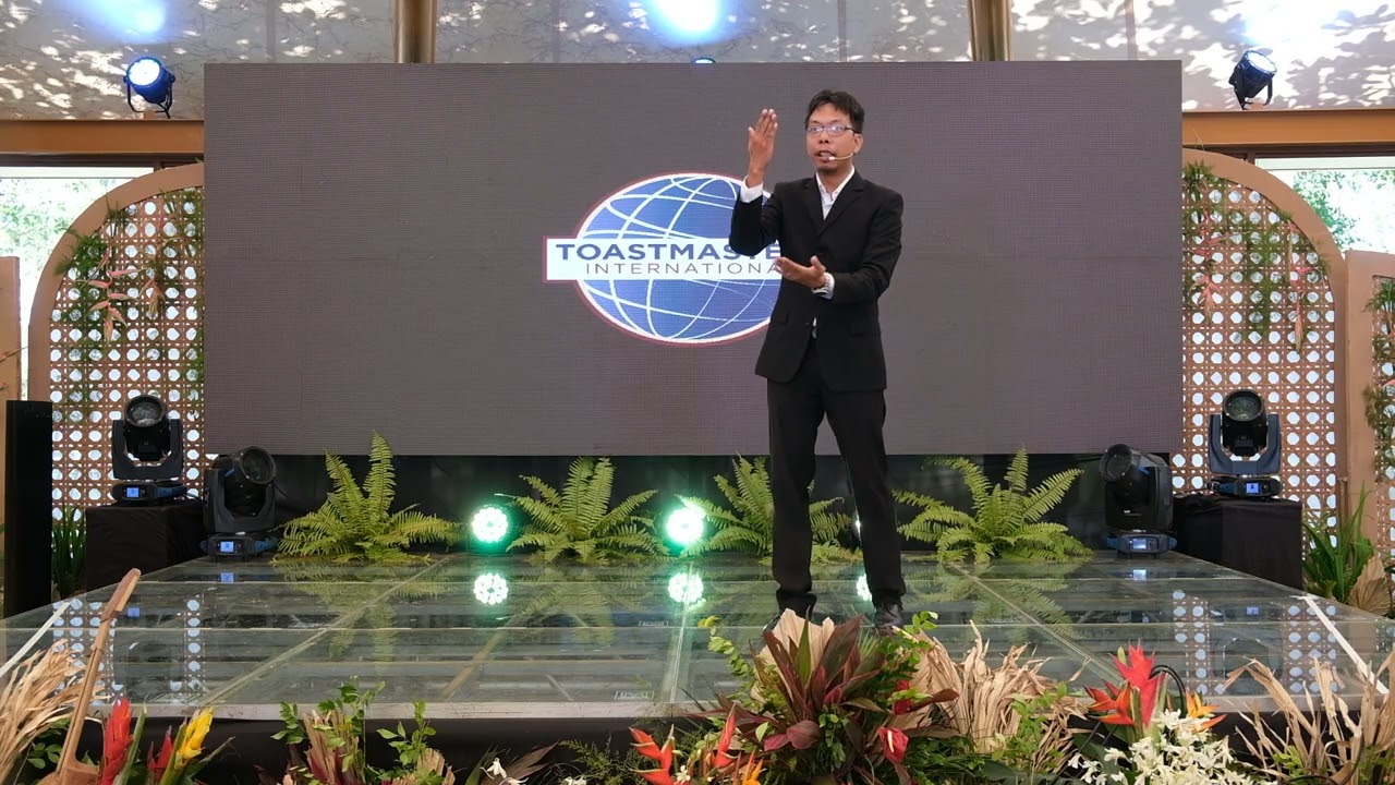 2025 Toastmasters District 75 International Speech - Neb Perez