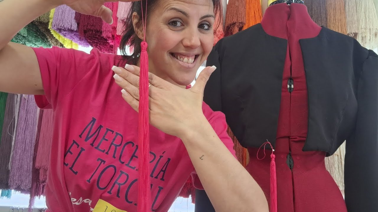 Cómo hacer borlones tan largos como quieras con flecos de seda 