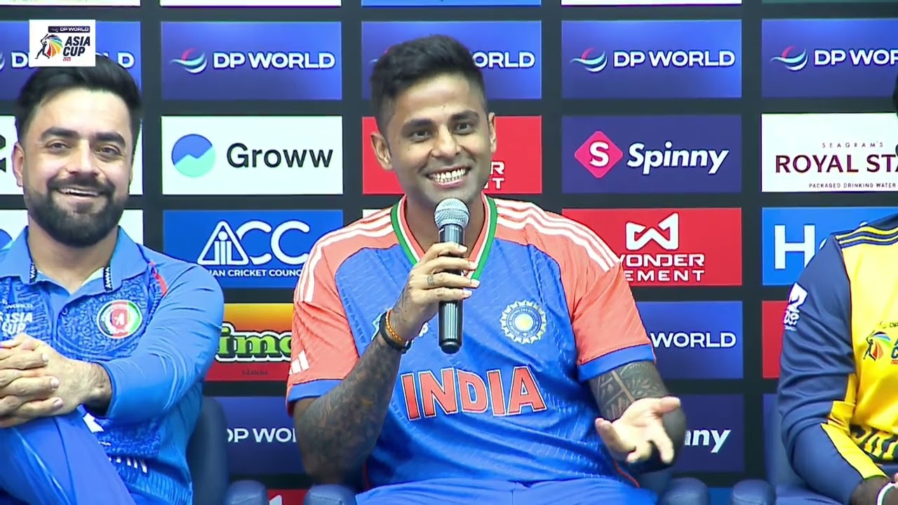 Suryakumar Yadav and Captain's Press Conference: India vs Pakistan, Asia Cup pressure and more