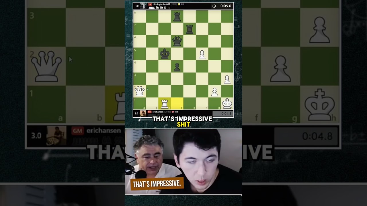 Eric hansen played a tactical game. ⌛🏆👊#chess #hikarunakamura #magnuscarlsen #shorts #erichansen