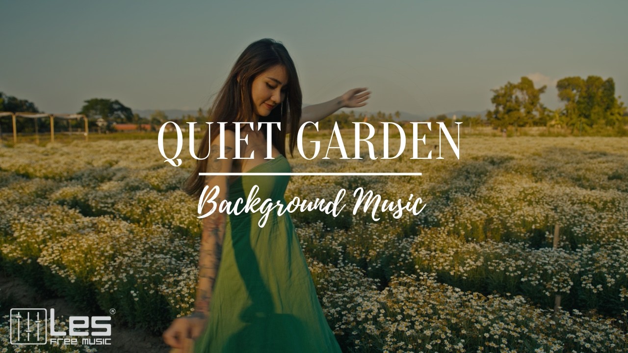 Quiet Garden : Solo Piano Dreamy Peaceful Background Music