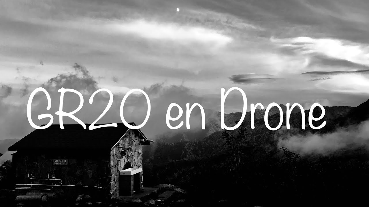 CORSE GR20 - Drone 2018 - First movie with drone